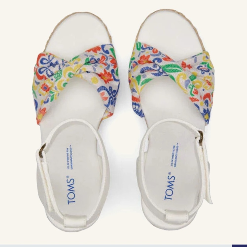 TOMS Marisela Wedge Sandal - Picture 5 of 9